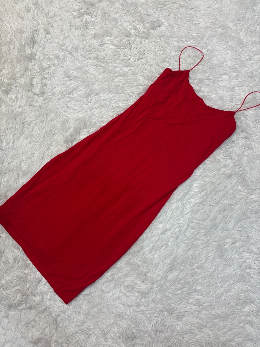 Aritzia Wilfred Free Tiny Dress Red - Picture 2 of 4